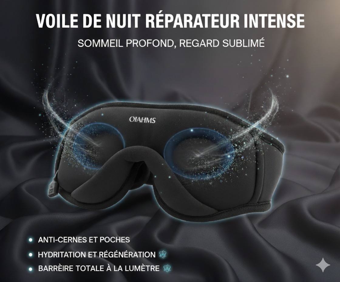 Masque de Sommeil Bluetooth 3D
